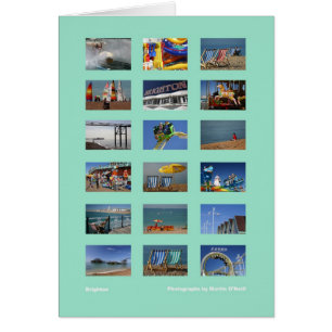 Brighton Multibild Karte