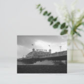 Brighton Palace Pier während eines Sturms Postkarte (Stehend Vorderseite)
