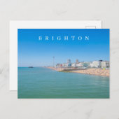 Brighton Panoramaaussicht Postkarte (Vorne/Hinten)