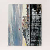 Brighton Pier & Cloudy Sky Digitales Gemälde Puzzle (Vertikal)