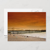 Brighton pier, England Postkarte (Vorne/Hinten)