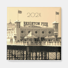 Brighton Pier ENGLAND Year Novelty Magnet