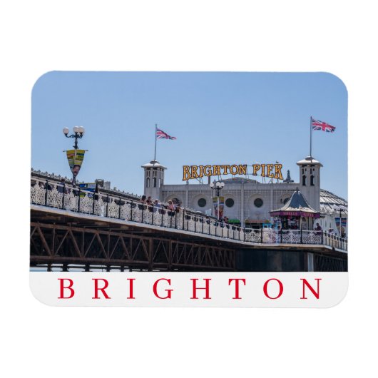 Brighton Pier Kühlschrankmagnet Magnet (Horizontal)
