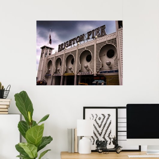 BRIGHTON PIER Poster (Heimbüro)