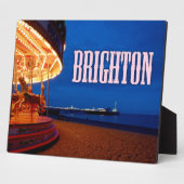 Brighton Pier - schön! Fotoplatte (Seite)