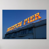 Brighton Pier Sign Poster (Vorne)