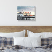 Brighton Pier Sunset Foto Leinwanddruck (Insitu (Schlafzimmer))