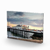 Brighton Pier Sunset Fotoblock (Rechts)