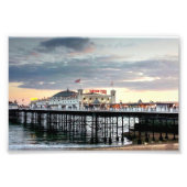 Brighton Pier Sunset Fotodruck (Vorne)