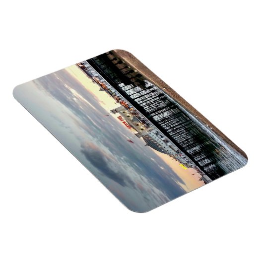Brighton Pier Sunset Magnet (Rechte Seite)