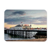 Brighton Pier Sunset Magnet (Horizontal)
