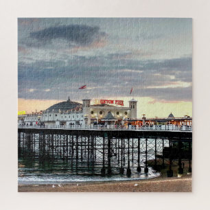 Brighton Pier Sunset Puzzle