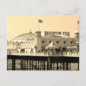 Brighton Pier UK Postkarte (Vorderseite)