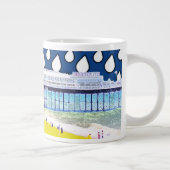 Brighton Pier View Jumbo-Tasse (Rechts)
