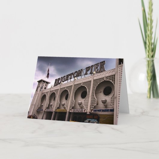 Brighton Pier Vordereintrittskarte Feiertagskarte (Vorderseite)