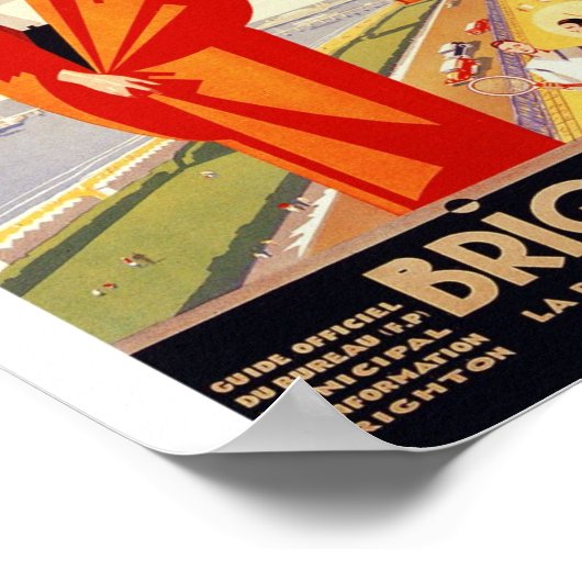 BRIGHTON POSTER (Ecke)