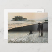 Brighton Postkarte (Vorne/Hinten)