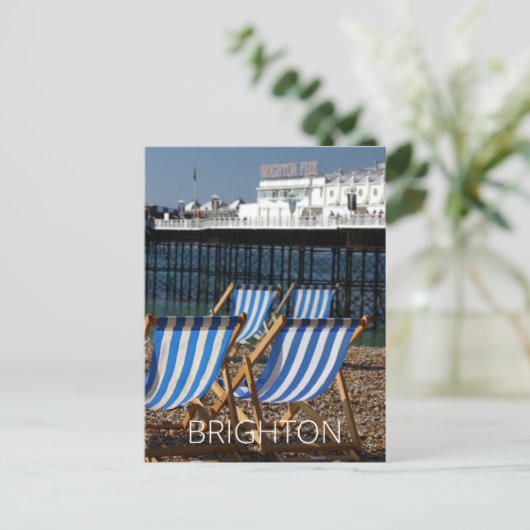Brighton Postkarte (Stehend Vorderseite)