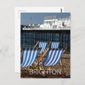 Brighton Postkarte (Vorne/Hinten)