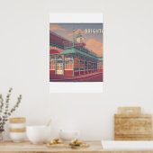 Brighton Reiseplakat Poster (Küche)
