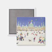 Brighton Royal Pavilion Magnet (Vorderseite/Rückseite)