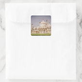 Brighton Royal Pavilion Quadratischer Aufkleber (Tasche)