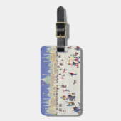 Brighton Royal Pavillon Gepäckanhänger (Vorderseite vertikal)