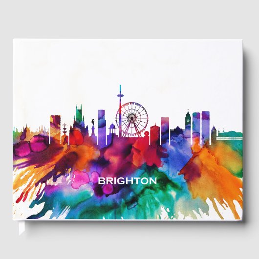 Brighton Skyline Gästebuch (Vorderseite)