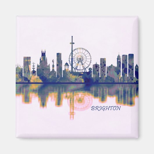 Brighton Skyline Magnet (Vorne)