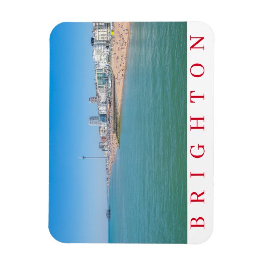 Brighton Souvenir Kühlschrankmagnet Magnet (Vertikal)