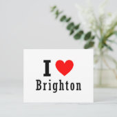 Brighton, Stadtdesign von Alabama Postkarte (Stehend Vorderseite)