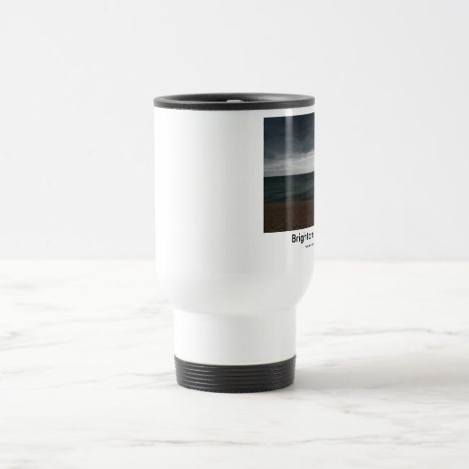 Brighton-Strand-Reise-Tasse Reisebecher (Mittel)