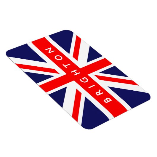 Brighton UK Flag Magnet (Rechte Seite)