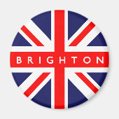 Brighton UK Flag Magnet (Vorne)