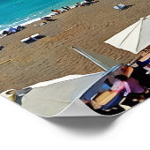 Brighton und Hove Beach Malerei Poster (Ecke)