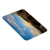 Brighton und Hove Seafront Sunset Foto Magnet (Rechte Seite)