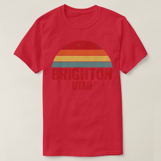 Brighton Utah T-Shirt (Design vorne)