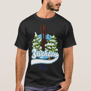 Brighton Utah zum Skifahren T-Shirt