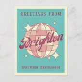 Brighton Vereinigtes Königreich - Urlaub Postcard Postkarte (Vorderseite)