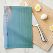 Brighton View Teetuch Geschirrtuch (Viertel Falte)