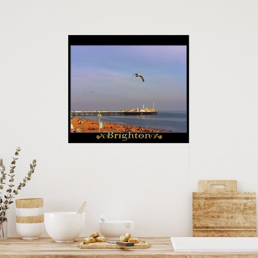 Brighton Views (UK) Poster (Küche)