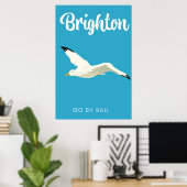 Brighton Vintage Poster (Heimbüro)