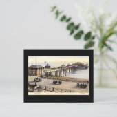 Brighton, West Pier, alte Postkarte (Stehend Vorderseite)