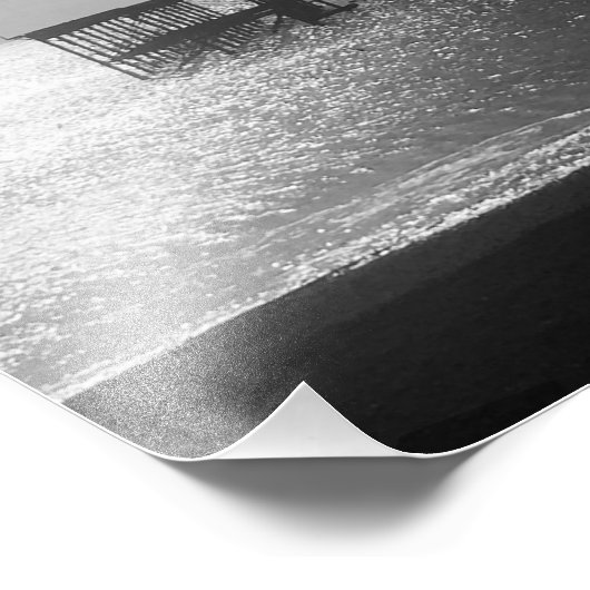 Brighton West Pier Fotodruck (Ecke)