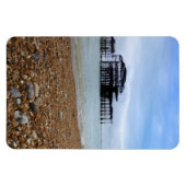 Brighton West Pier Landschaft Magnet (Horizontal)