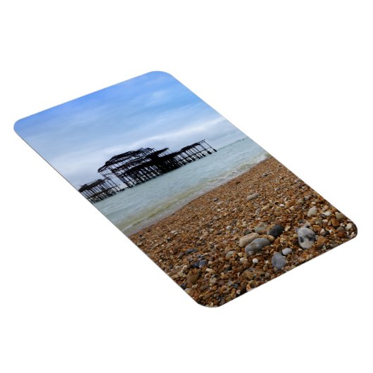 Brighton West Pier Landschaft Magnet (Rechte Seite)