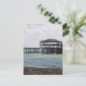 Brighton West Pier Postkarte (Stehend Vorderseite)
