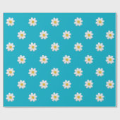 Brights Daisy Wrapping Paper Geschenkpapier (Flach)