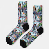 BRIGHTSOCKS 62 SOCKEN (Linkes Detail)