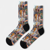 BRIGHTSOCKS 65 SOCKEN (Linkes Detail)